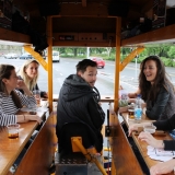 Fun, beers and sightseeing - booze bike is a perfect hen do activity - Beerbike