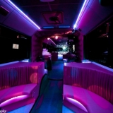 Party on with our fully kitted out party bus complete with DJ and bars and dance floor - Party Bus